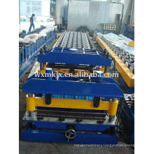 Colored glazed tile forming machine